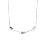 Carry Your Loved Ones Close – Custom Square Birthstone Necklace – A Cherished Keepsake for Mom and Grandma - Image 7