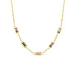 Carry Your Loved Ones Close – Custom Square Birthstone Necklace – A Cherished Keepsake for Mom and Grandma - Image 8