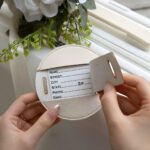 Embrace Your Journey Together – Custom Round Leather Luggage Tags – For Newlyweds’ Honeymoon Adventures - Image 4