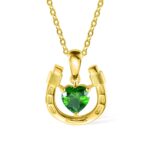 Embrace Luck and Love – Heartbirthstone Horseshoe Necklace – For Daughters, Bridesmaids & Horse Lovers - Image 9