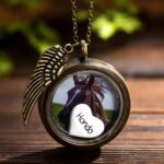 Hold Their Spirit Close – Custom Horse Hair Locket Necklace – A Cherished Keepsake for Horse Lovers - Image 5