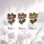 Celebrate Life’s Moments – Wooden Birth Flower Money Holder – A Thoughtful Keepsake for Every Celebration - Image 19