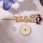 Celebrate Life’s Moments – Wooden Birth Flower Money Holder – A Thoughtful Keepsake for Every Celebration - Image 5