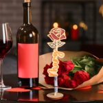 Personalized wooden birth flower money holder gift