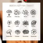 Embrace Your Story – Birth Flower & Photo Oval Locket Necklace – A Cherished Keepsake for Mom, Grandma, or Loved Ones - Image 11