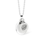 Embrace Your Story – Birth Flower & Photo Oval Locket Necklace – A Cherished Keepsake for Mom, Grandma, or Loved Ones - Image 9