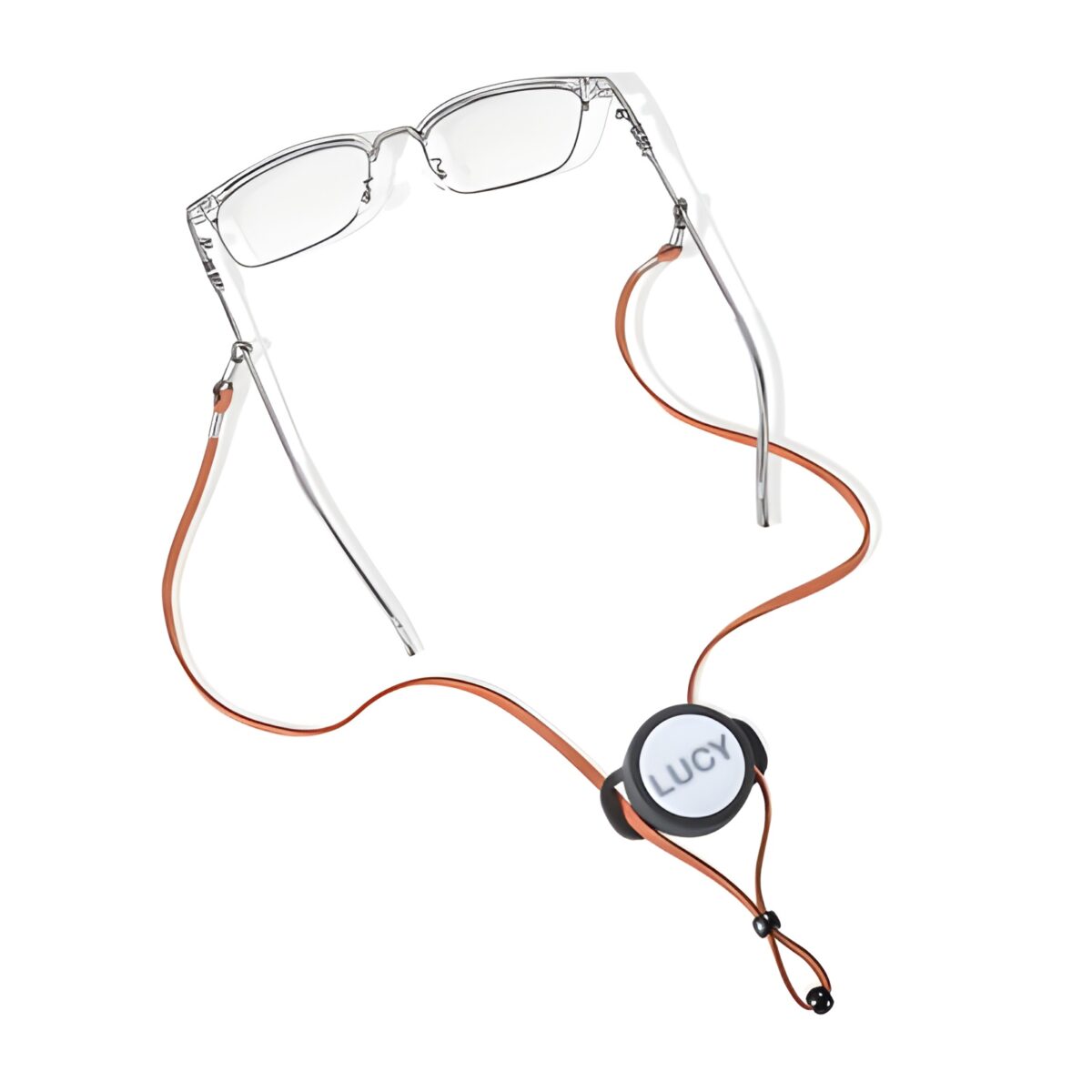 Custom glasses chain with Airtag holder for loved ones