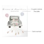 Celebrate New Beginnings – Custom Car Canvas for Cherishing Cash Gifts – For Newlyweds and Anniversaries - Image 9