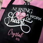 Carry Care and Courage – Customized Nurse Tote Bag – A Thoughtful Tribute for Healthcare Heroes - Image 11