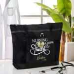 Carry Care and Courage – Customized Nurse Tote Bag – A Thoughtful Tribute for Healthcare Heroes - Image 6