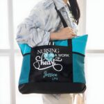 Carry Care and Courage – Customized Nurse Tote Bag – A Thoughtful Tribute for Healthcare Heroes - Image 8