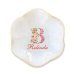 Keep Treasured Memories Close – Initials Ceramic Ring Dish – For Her Special Moments and Everyday Elegance - Image 10