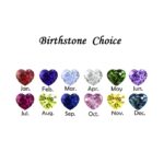 Embrace Fortune and Love – Custom Birthstone Horseshoe Stud Earrings – For Her Special Moments - Image 8