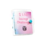 Mini cash envelope binder for joyful savings journey