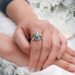Embrace Serenity – Healing Turquoise Ring in Boho Elegance – For Cherished Women and Meaningful Moments - Image 3