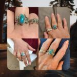 Embrace Serenity – Healing Turquoise Ring in Boho Elegance – For Cherished Women and Meaningful Moments - Image 8