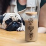 Savor Every Sip – Custom Pet Portrait Glass Tumbler – For Cherished Moments with Your Beloved Companion - Image 3