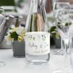 Celebrate Your Love Story – Custom Greenery Wedding Water Bottle Labels – For Cherished Wedding & Bridal Moments - Image 3
