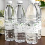 Celebrate Your Love Story – Custom Greenery Wedding Water Bottle Labels – For Cherished Wedding & Bridal Moments - Image 5