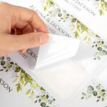 Celebrate Your Love Story – Custom Greenery Wedding Water Bottle Labels – For Cherished Wedding & Bridal Moments - Image 7