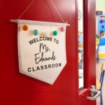 Welcome Warmth and Wonder – Custom Boho Teacher Door Hanger – A Thoughtful Back-to-School Embrace - Image 2