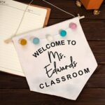 Welcome Warmth and Wonder – Custom Boho Teacher Door Hanger – A Thoughtful Back-to-School Embrace - Image 5