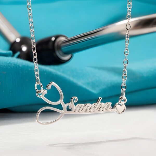 Custom stethoscope necklace for nurses and doctors
