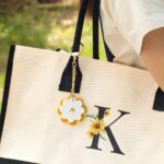 Carry Sunshine Close – Magnetic Daisy Hat Clip with Initial Charm – For Moms & Wanderers Alike - Image 6