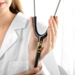 Embrace Your Unique Care – Custom Stethoscope Name Tag with Birthflower & Birthstone – For Nurses and Doctors Who Inspire - Image 7