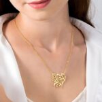 Embrace Her Story – Custom Birth Flower Necklace with Heart – A Cherished Keepsake for Mom, Wife, or Best Friend - Image 8