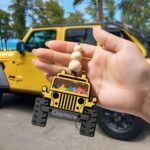 Carry Joy on Every Journey – Custom Name Duck Jeep Car Charm – For Jeep Enthusiasts and Adventurers - Image 2