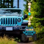 Carry Joy on Every Journey – Custom Name Duck Jeep Car Charm – For Jeep Enthusiasts and Adventurers - Image 3