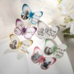 Embrace Everlasting Elegance – Custom Silk Butterfly Brooch Pin – A Cherished Keepsake for Brides - Image 2
