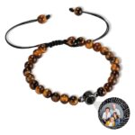 Carry Your Memories Close – Photo Projection Tiger Eye Bracelet for Him – A Token of Love and Connection - Image 13