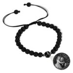 Carry Your Memories Close – Photo Projection Tiger Eye Bracelet for Him – A Token of Love and Connection - Image 9