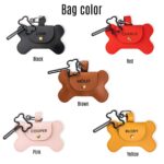 Carry Your Companion’s Name with You – Bone-Shaped Leather Dog Bag Holder – For Cherished Dog Moms & Pet Lovers - Image 6
