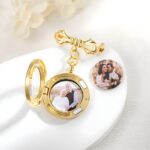 Carry Your Love Close – Custom Photo Wedding Lapel Pin & Bridal Bouquet Charm – For Cherished Moments with Your Fiancé or Fiancée - Image 3
