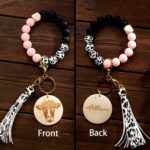 Embrace Rustic Charm – Custom Cow Print Wristlet Keychain – For Cowgirls and Free Spirits - Image 6