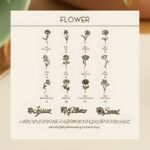 Embrace Your Story – Sterling Silver Birth Flower Necklace with Name – A Cherished Keepsake for Her Special Day - Image 7