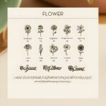 Embrace Your Story – Sterling Silver Birth Flower Necklace with Name – A Cherished Keepsake for Her Special Day - Image 8