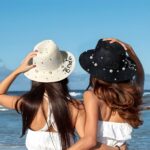 Embrace the Moment – Custom Straw Pearl Sun Hat – For Brides, Bridesmaids & Bachelorette Celebrations - Image 3
