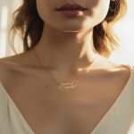 Celebrate Your Bond – Double Heart Name Necklace – A Cherished Keepsake for Mom or Best Friend - Image 4