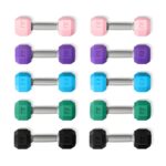 Baby mini rattle dumbbell set for joyful play