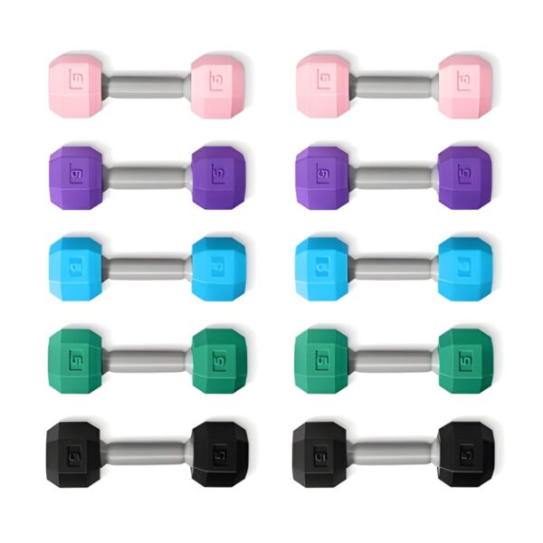 Baby mini rattle dumbbell set for joyful play