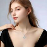 Embrace Eternal Harmony – Moonstone Witch Knot Necklace – A Mystical Gift for Her Special Moments - Image 6