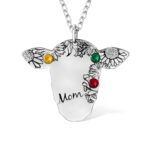 Embrace the Spirit of the West – Custom Name & Birthstone Cow Necklace – For the Free-Hearted Cowgirl - Image 10