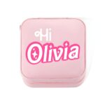 Carry Your Treasures with Grace – Personalized Pink Jewelry Box – For Mothers, Wives & Bridesmaids on Cherished Occasions - Image 3