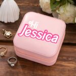 Carry Your Treasures with Grace – Personalized Pink Jewelry Box – For Mothers, Wives & Bridesmaids on Cherished Occasions - Image 9