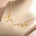 Carry Their Silhouette Close – Custom Pet Memorial Necklace – For Heartfelt Remembrance and Comfort - Image 4