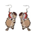Embrace Highland Charm – Custom Wooden Cow Earrings – For Animal Lovers and Free Spirits - Image 9